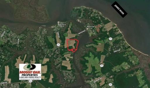 Photo of 47 Acres on Deep Water Tidal Waters in Isle of Wight County Virginia!