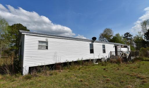 View of back of property