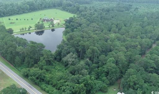 Aerial overview of property's location featuring a