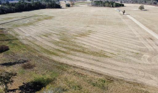 View of rural area featuring large plots for crops