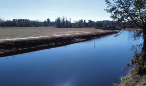 Water view featuring a heavily wooded area