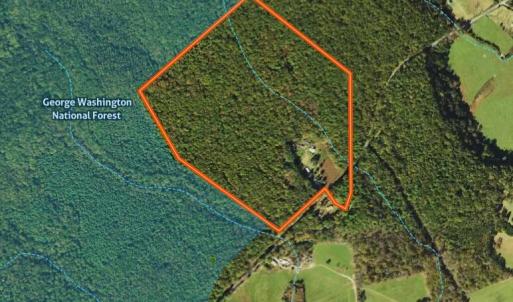 Map - Aerial with Natl Forest