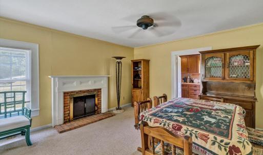 Farmhouse - Dining Room with Fireplace