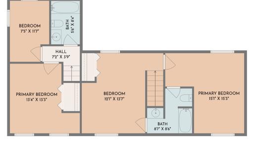 Duplex upstairs