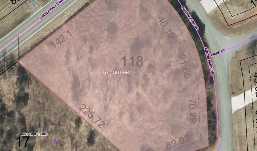 Lot Map - 610 Austin Park