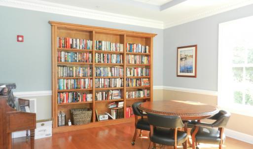 Seascape clubhouse library-card room