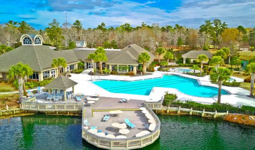 AERIAL VIEW-OWNERS' CLUBHOUSE & POOL