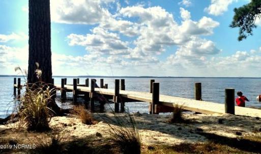 Fishing Pier at the Riverfront Beach