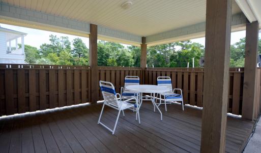Covered Deck at Pool