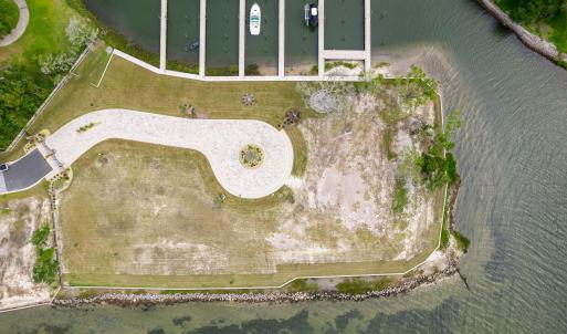 Waterfront lot with boat dock