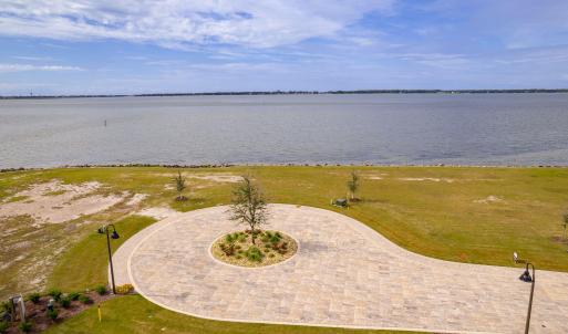 Waterfront lot with boat dock