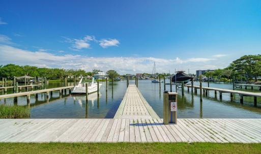 Waterfront lot with boat dock