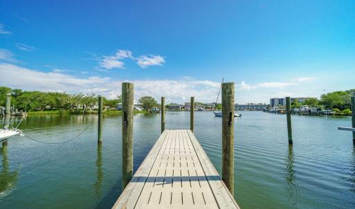 Waterfront lot with boat dock
