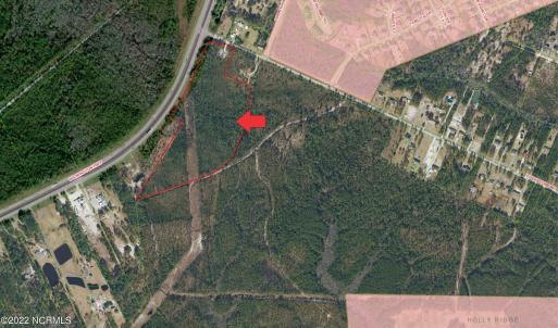 21.17 acre corner lot