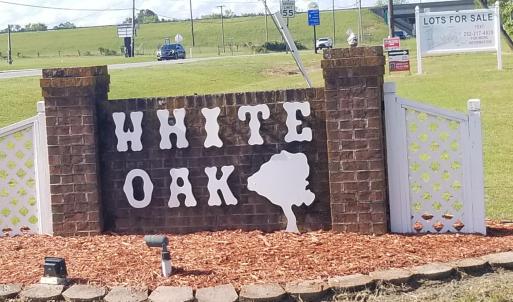 Subdivision sign