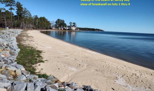 Beach and Breakwall, Lots 1 thru 4