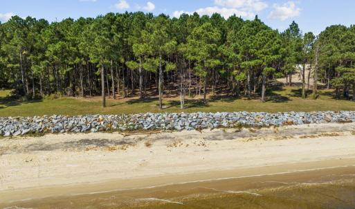 View of Lot 2 and Beach fr Neuse River
