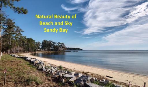 Natural Beauty of Beach and Sky Sandy Ba