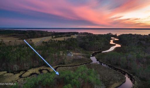 great creek and sunset views