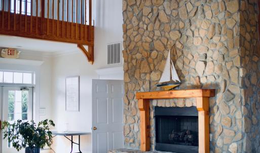 Clubhouse Fireplace