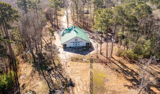 Aerial Barn View