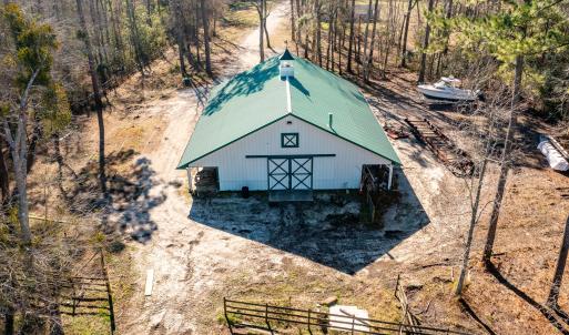 Aerial Barn View
