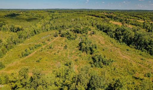 Aerial Above Abandoned Home