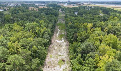 Power Easement towards downtown