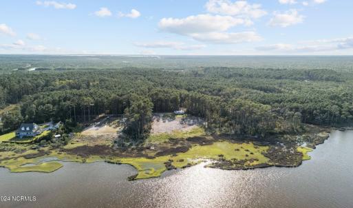 Aerial of lot