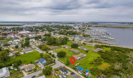 Aerial Lot View toward Creek