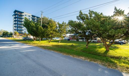 Lake Avenue Side of Property