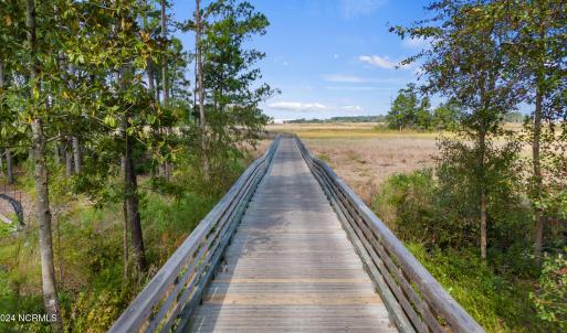 Walkway to the boat slips