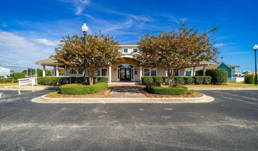 Community clubhouse and pool