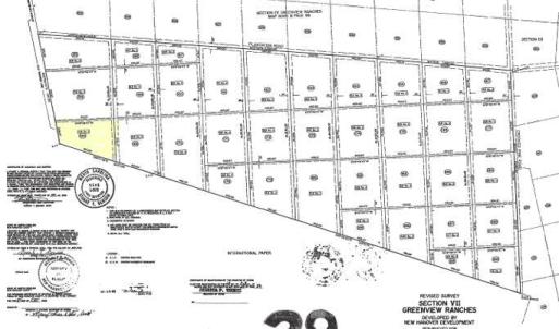 168 Greenview Ranches Plat Map book 29 p