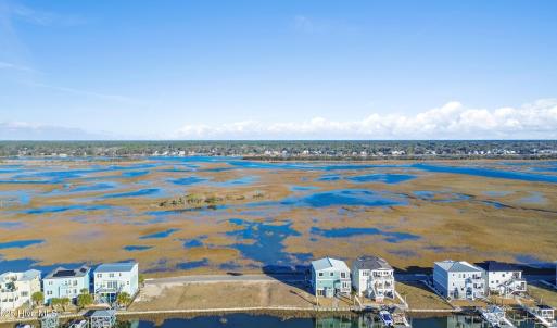Lot 62, Arial Look towards mainland, ICW
