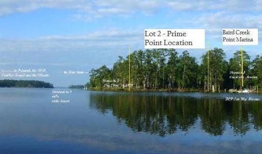 Lot 2 from water highlighted