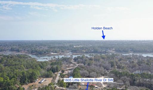 Distance to Holden Beach