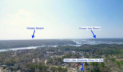 Arial View of Closest Local Beaches