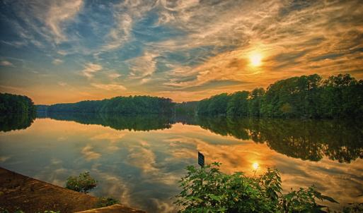 80-acre lake