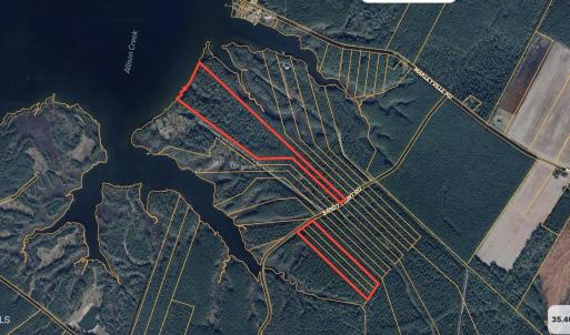 Aerial of all lots