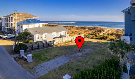 Oceanfront lot in Atlantic Beach