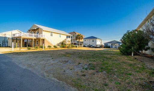 Second row lot in Atlantic Beach