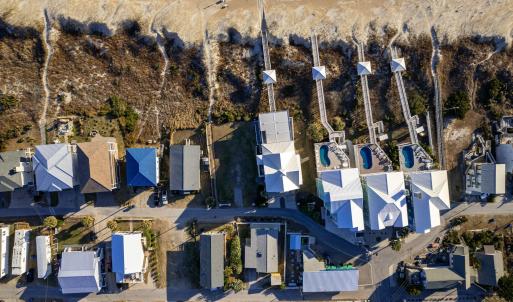 Second row lot in Atlantic Beach