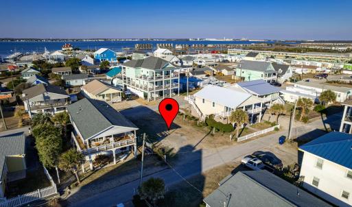 Second row lot in Atlantic Beach