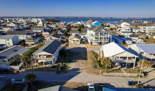 Second row lot in Atlantic Beach