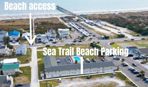 Sea Trail Private Parking-Beach