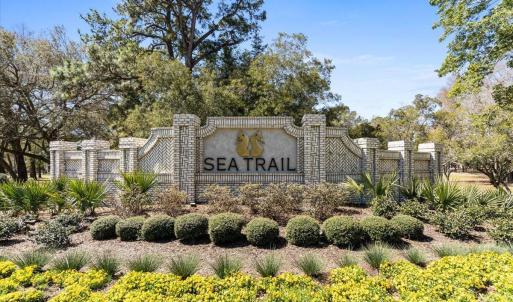 Sea Trail Sign