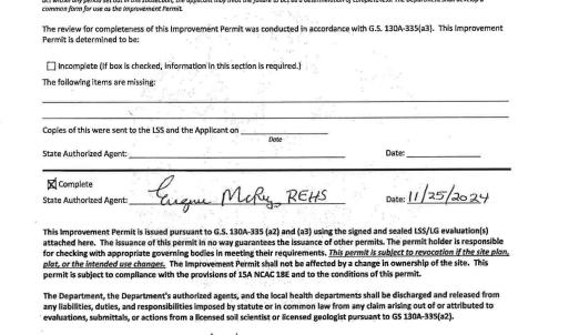 Pg 2 Septic Permit