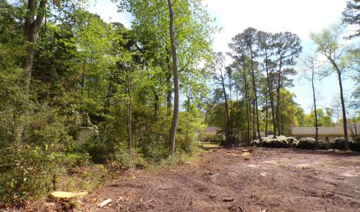 East side of Property