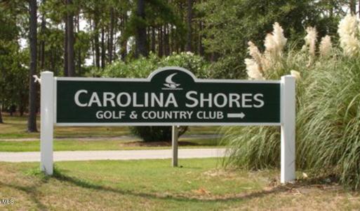 Entrance sign into subdivision